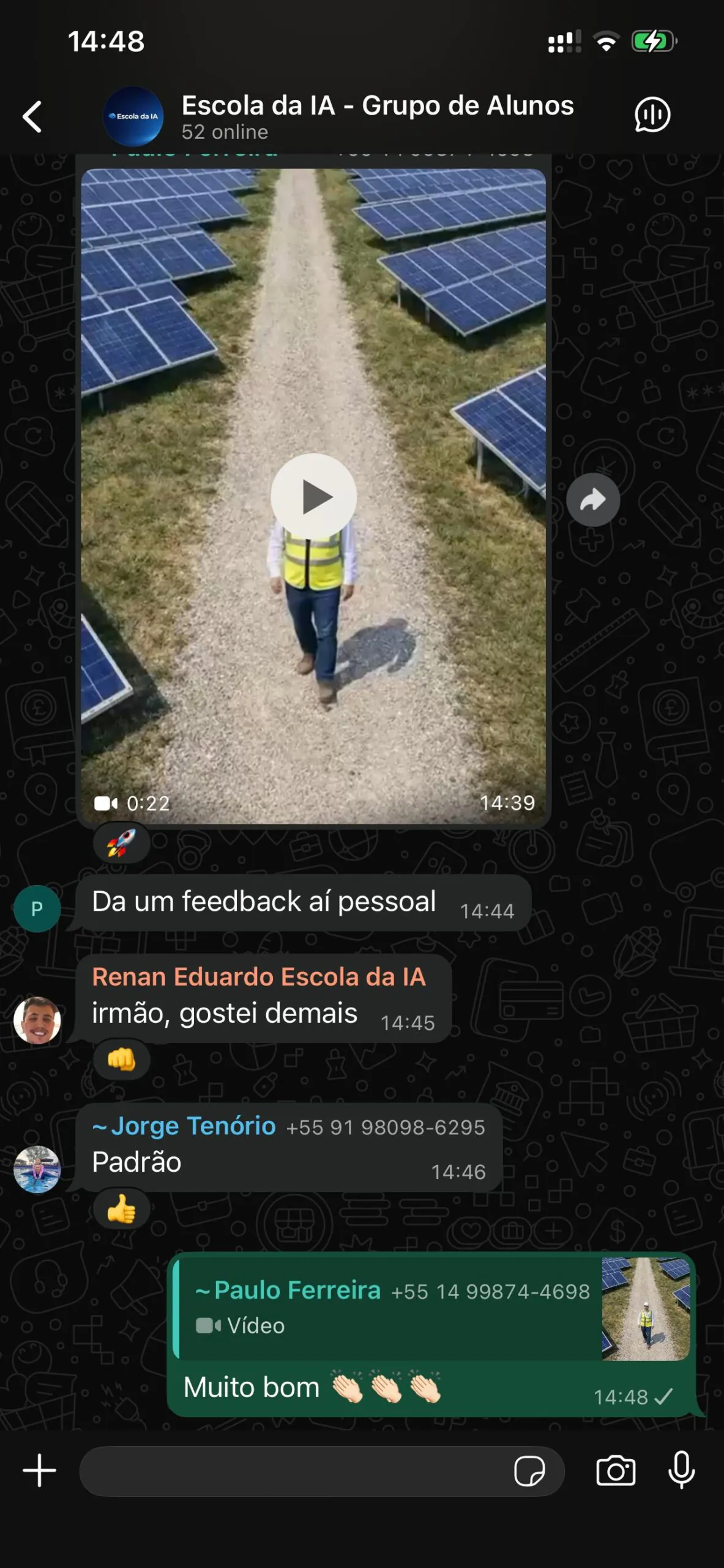 Depoimento de Aluno 2