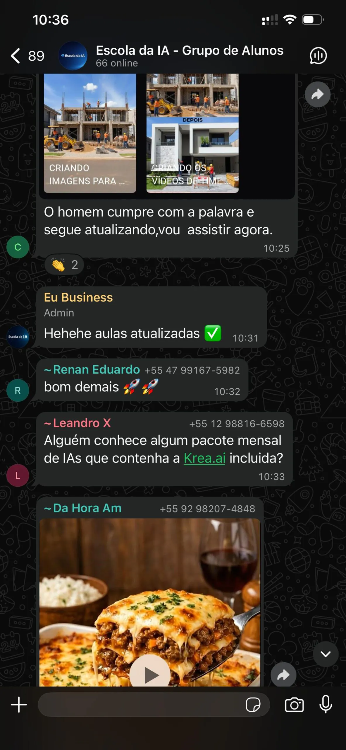 Depoimento de Aluno 4